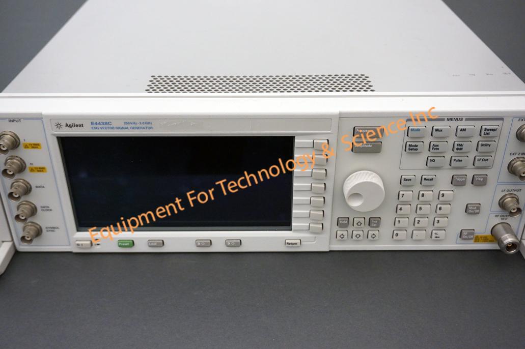 Agilent E4438C 250khz-3.0ghz ESG vector signal generator